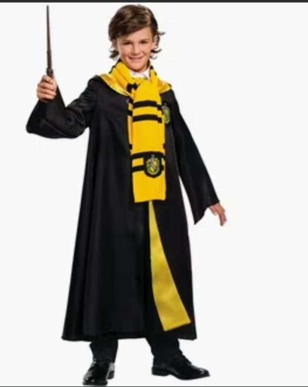 HARRY POTTER YELLOW TIE Hufflepuff Harry Potter Costume With Accessories
