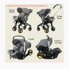4-in-1 Baby Stroller, Cradle, Car seat & Baby Basket