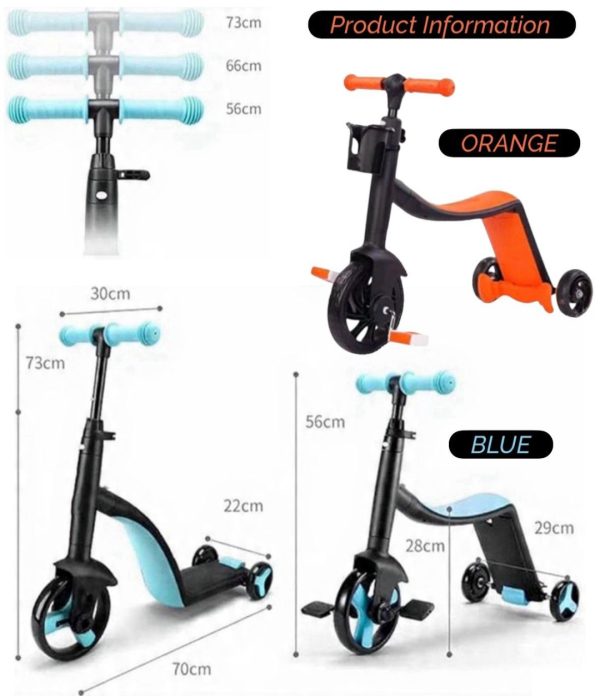 Little Giggle Go 3-in-1 Scooter
